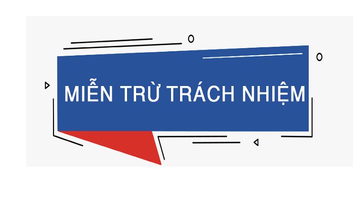 Miễn trừ trách nhiệm sc88